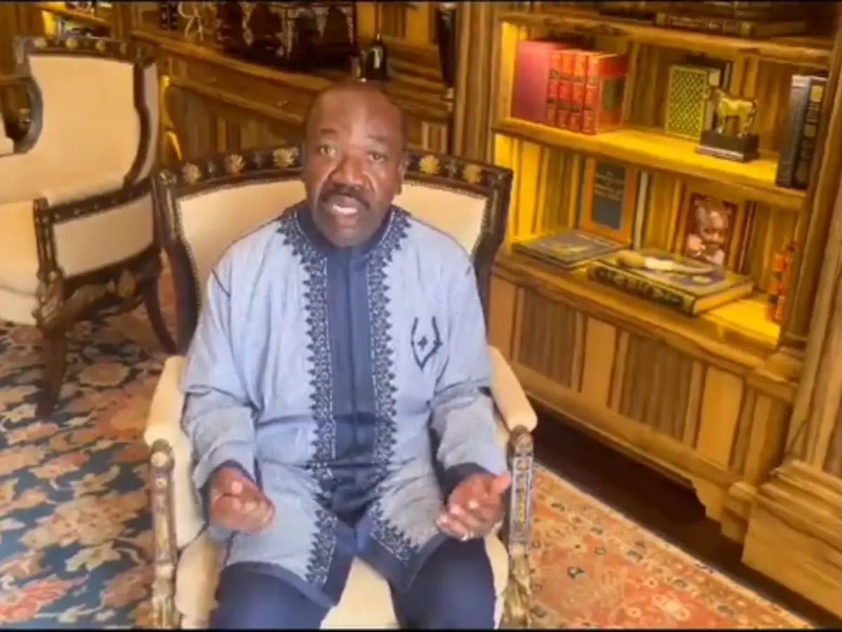 Gabon’s Ali Bongo calls on ‘friends to make noise’ for him