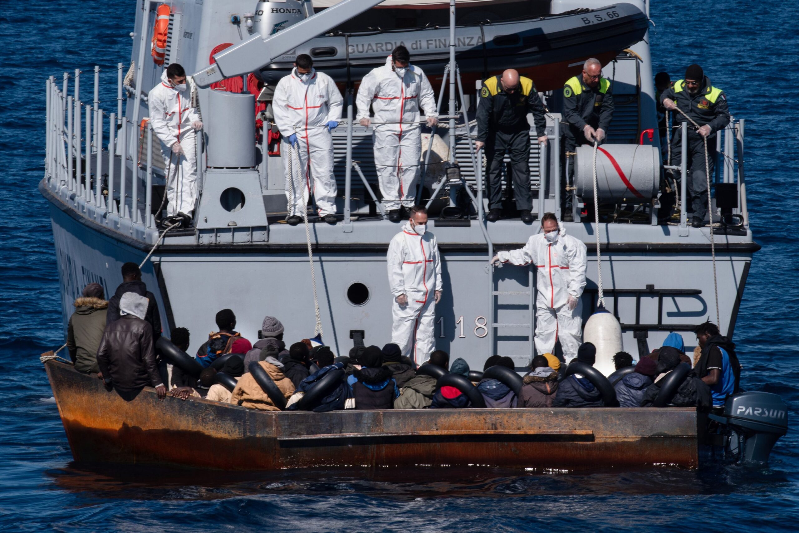 Lampedusa Island in Italy hit with unprecedented influx of migrant arrivals