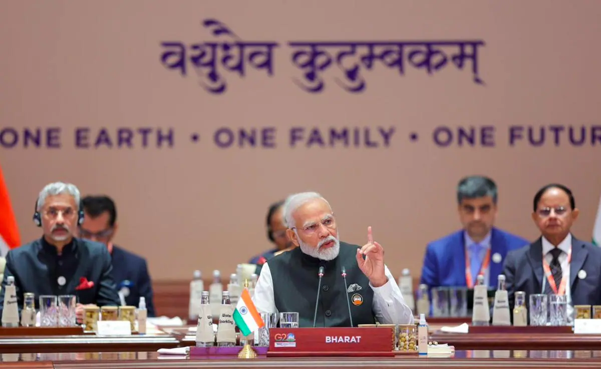 G-20 leaders adopt New Delhi declaration, says Indian premier