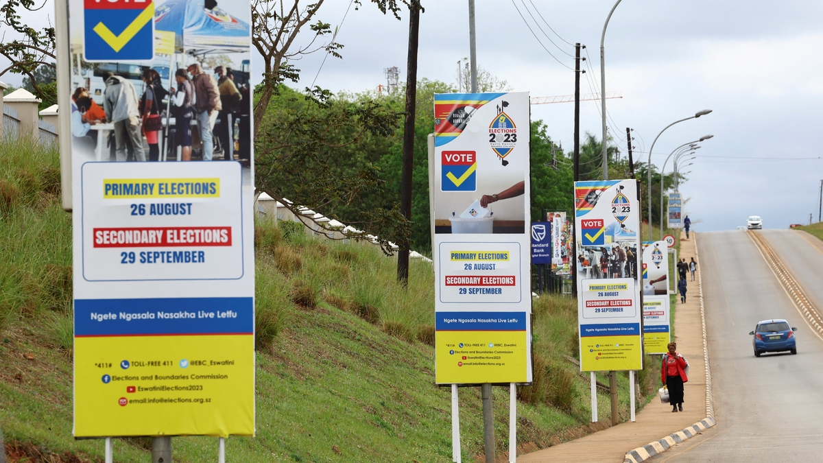 Eswatini announces parliamentary election results