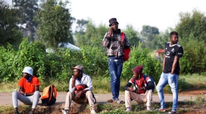 Unemployment drops in South Africa as elections loom
