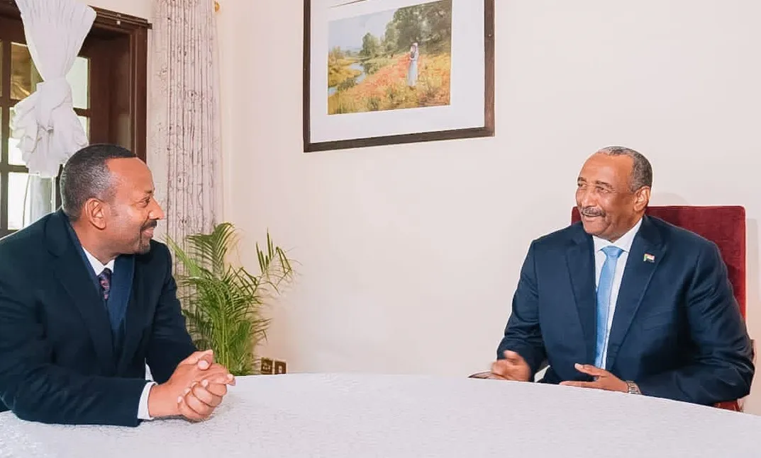 Sudan’s al-Burhan and Ethiopia’s Abiy discuss bilateral relations