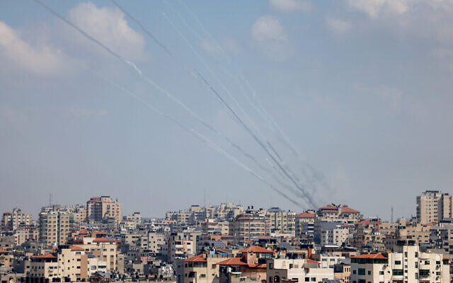 Sirens blare in Tel Aviv as Hamas penetrates deep into Israel