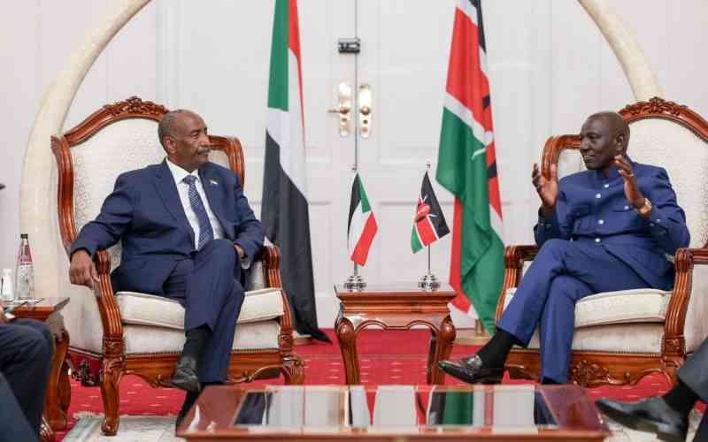 Kenya and Sudan push to speed up sluggish Jeddah talks