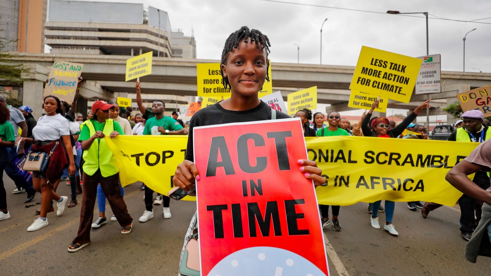Hundreds of activists rally for plastic action in Kenya
