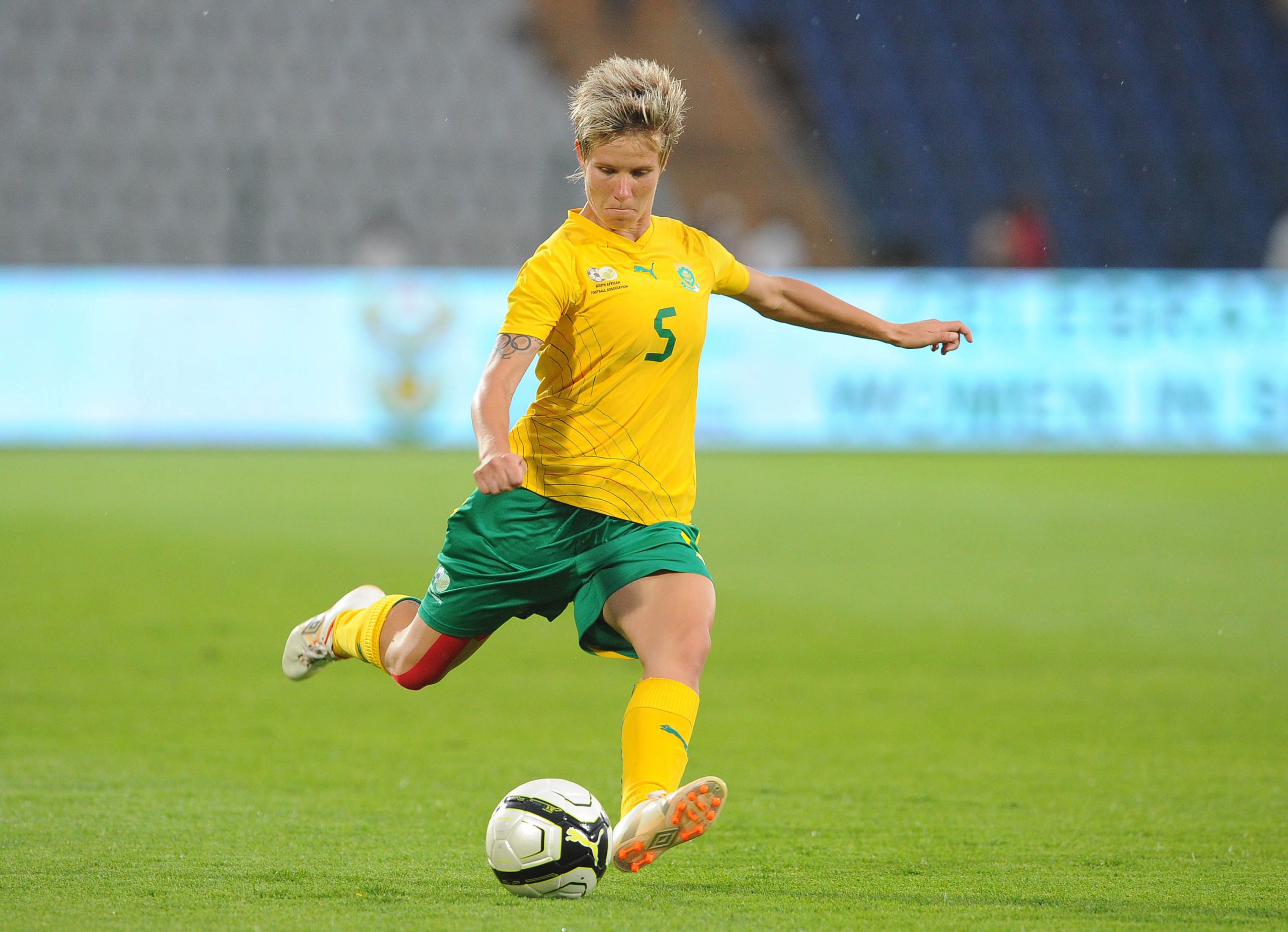 Janine van Wyk breaks African football record with 185th cap