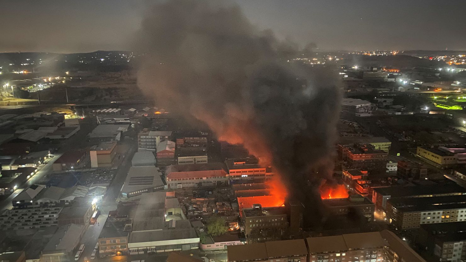 Man detained in connection with fatal South African fire