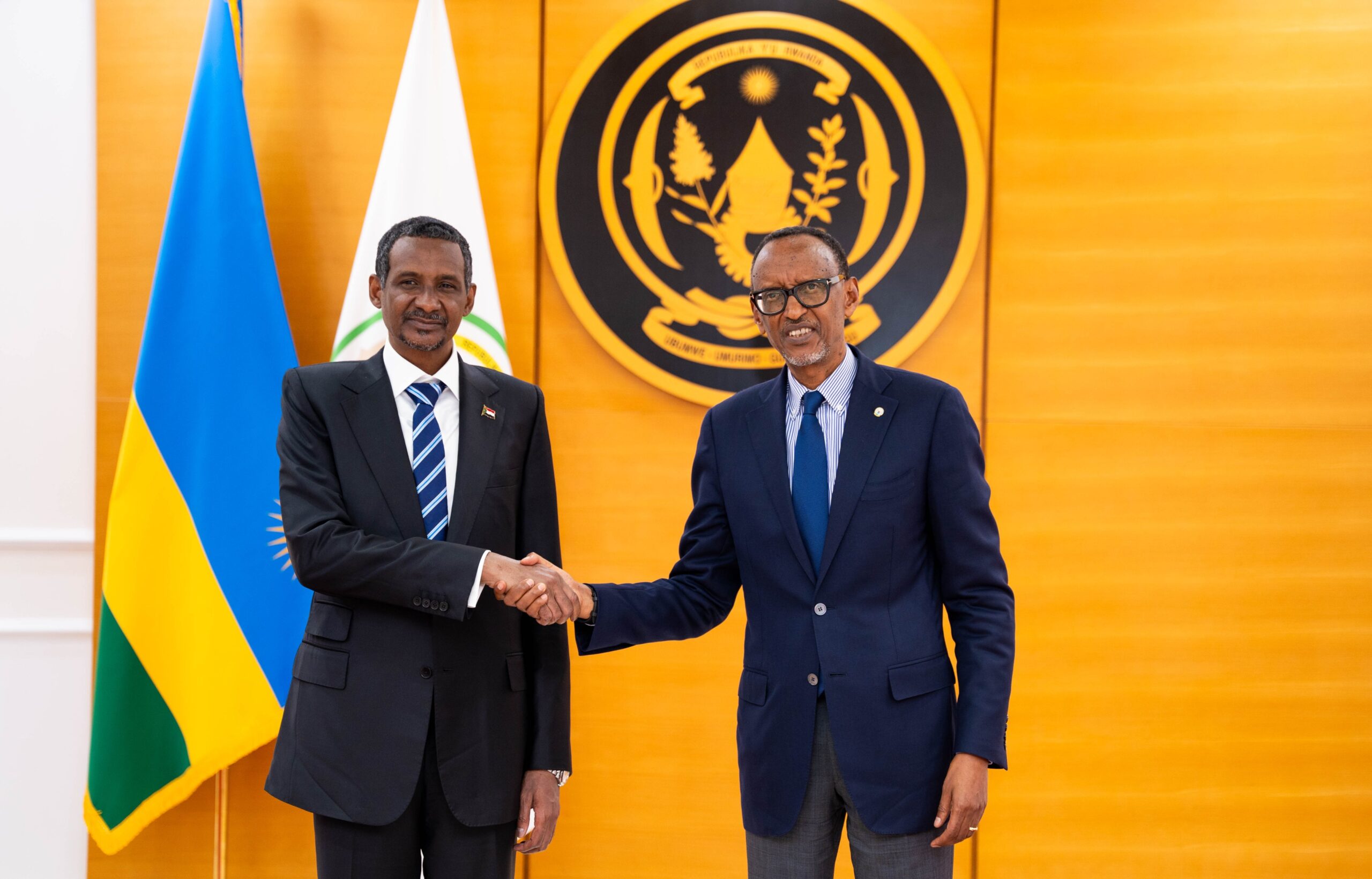 Sudan’s RSF leader Dagalo meets President Kagame in Rwanda