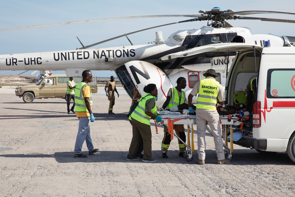 UN chopper downed, Ukrainians taken by Somali militants