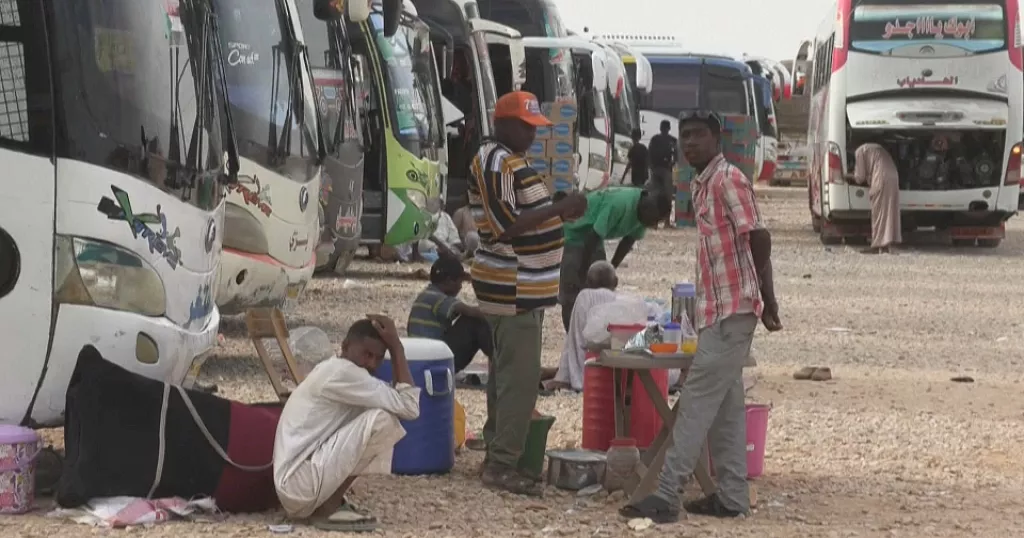 UN official reports daily arrival of 300 Sudanese in Egypt
