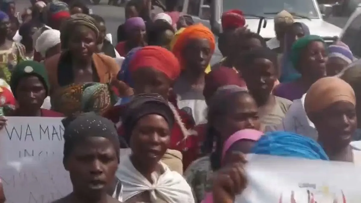 DRC women march to end violence 