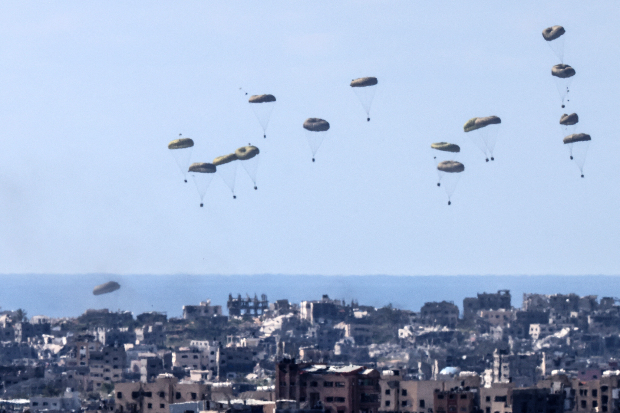 Morocco starts maiden airdrops of humanitarian aid in Gaza