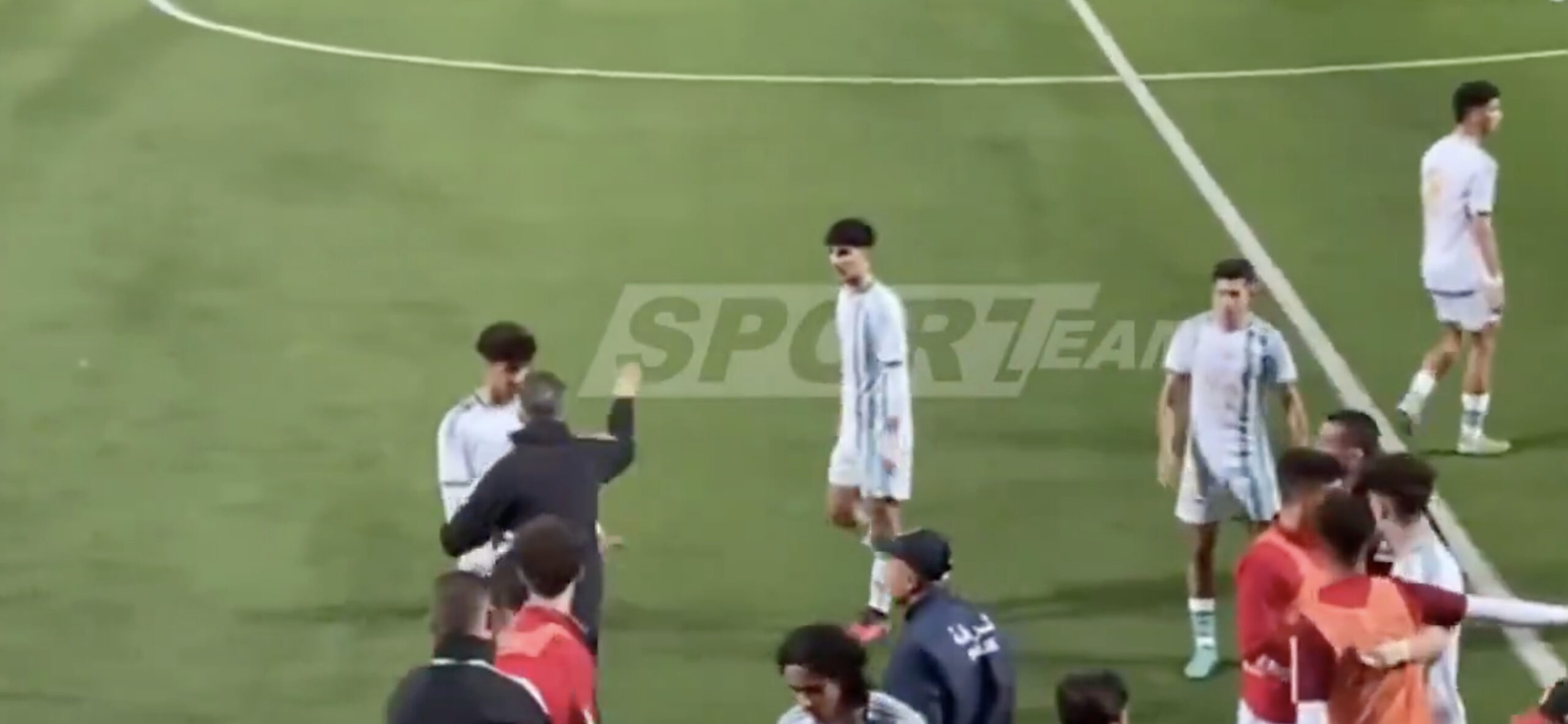 Under-20 friendly turns sour as Algerian coach slaps player