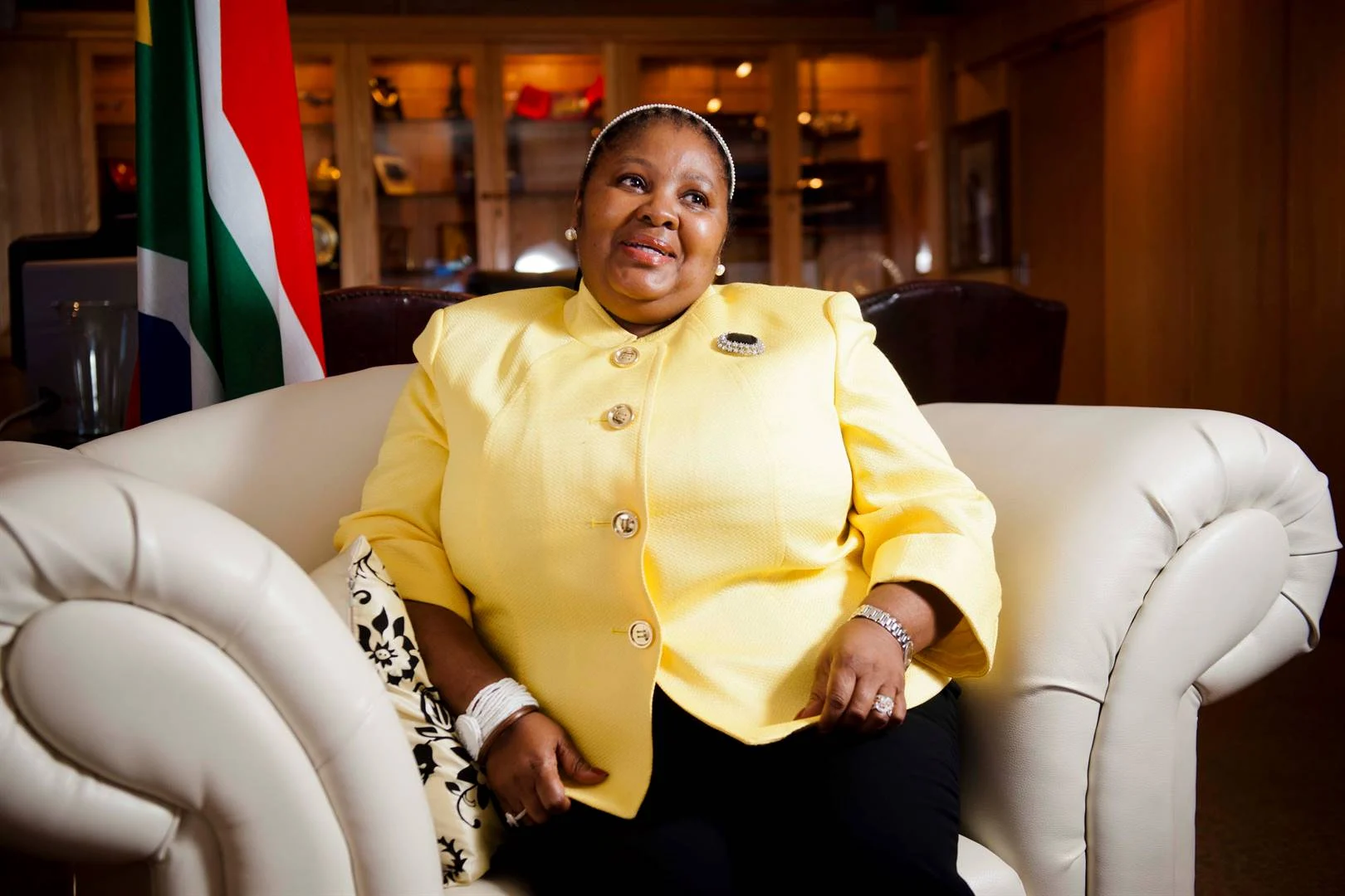South Africa’s speaker takes special leave amid probe