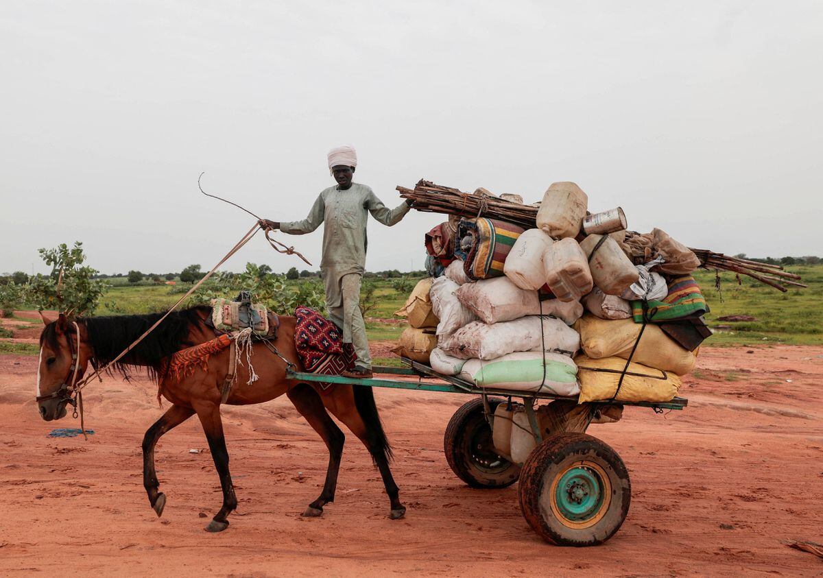 Fuel-strapped Sudanese resort to donkey carts amid war fatigue