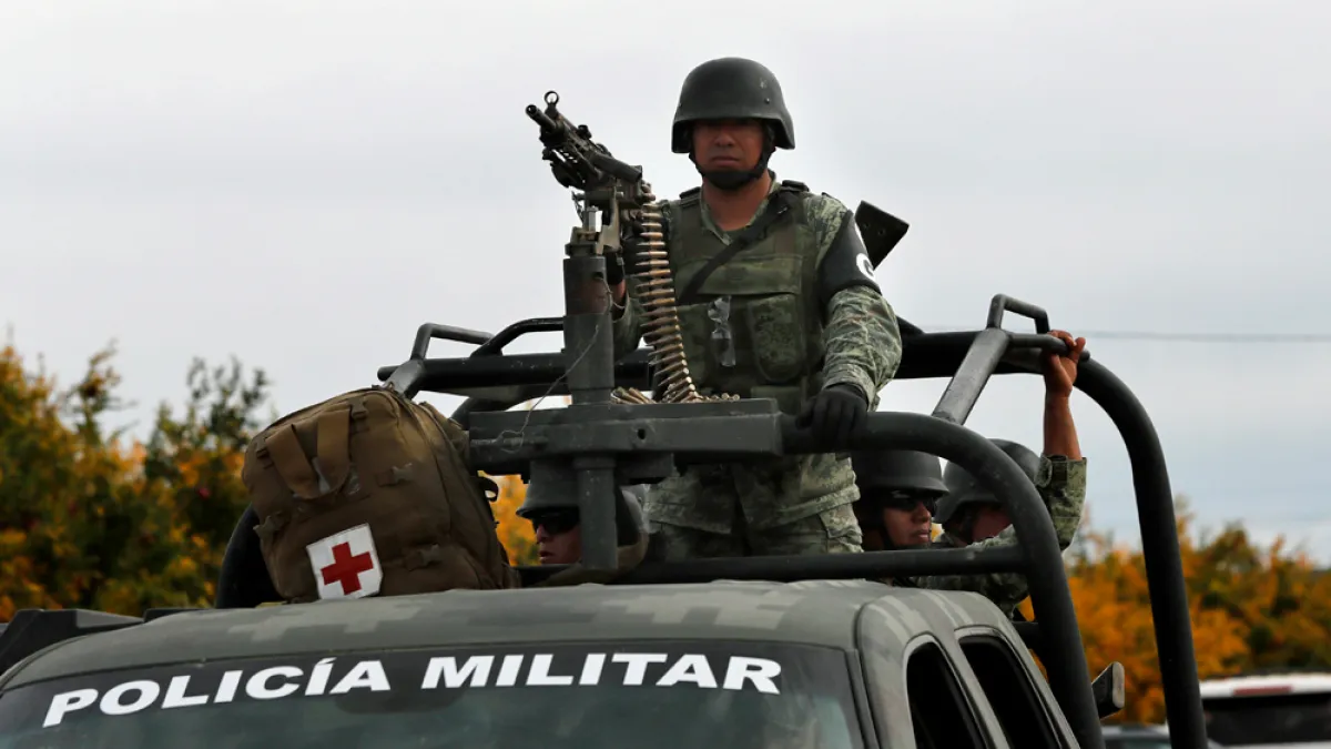 Explosives attack on patrol leaves Mexican soldiers dead