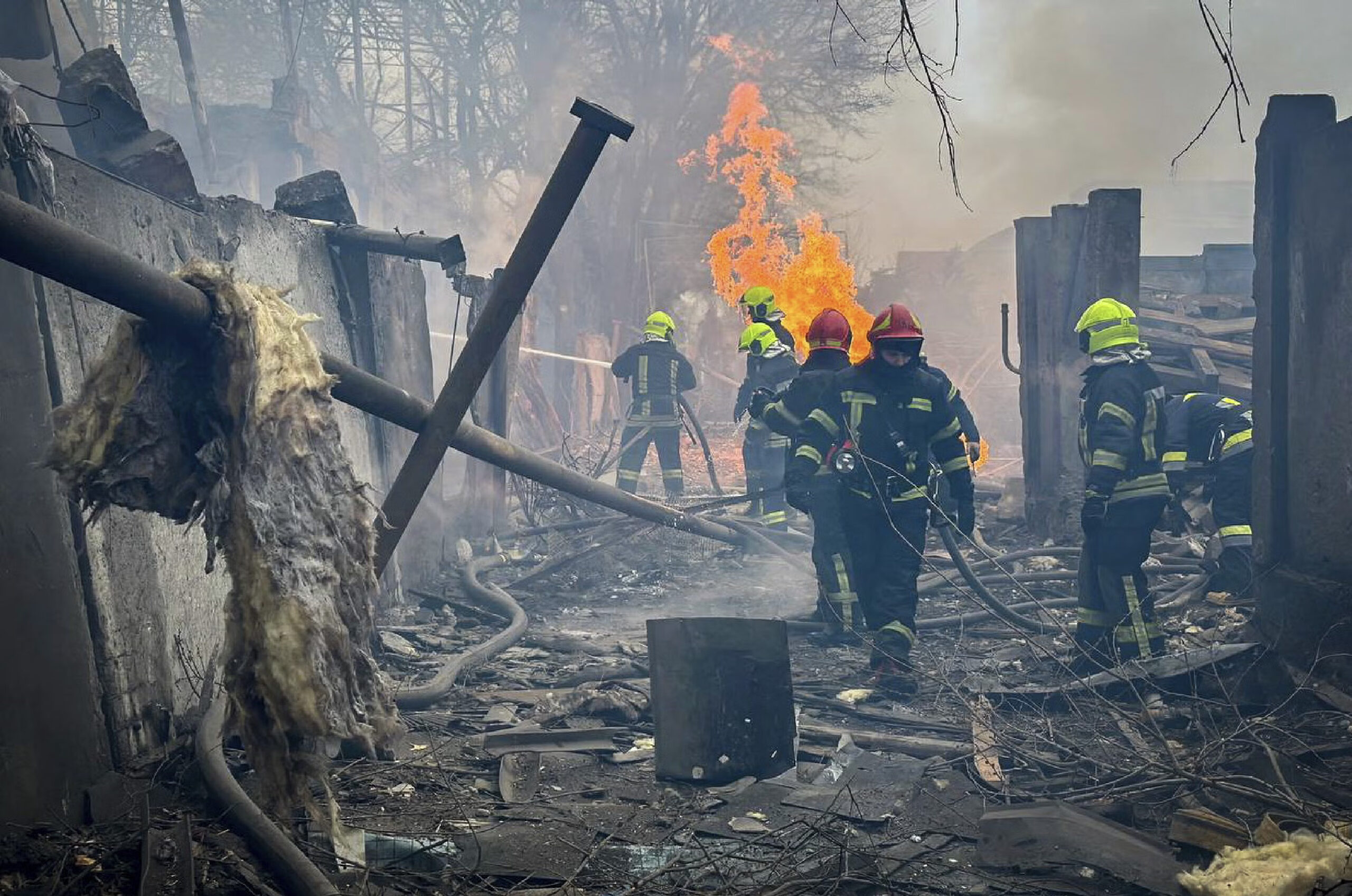 Ukrainian city of Odesa devastated by deadly Russian missiles