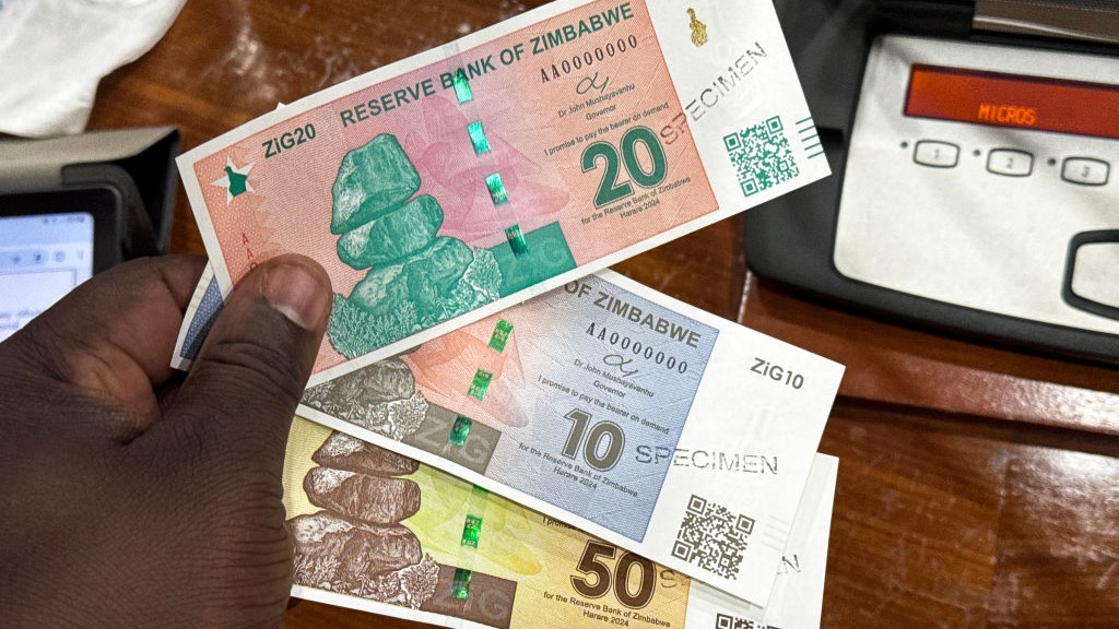 Zimbabwe’s gold-backed currency debuts