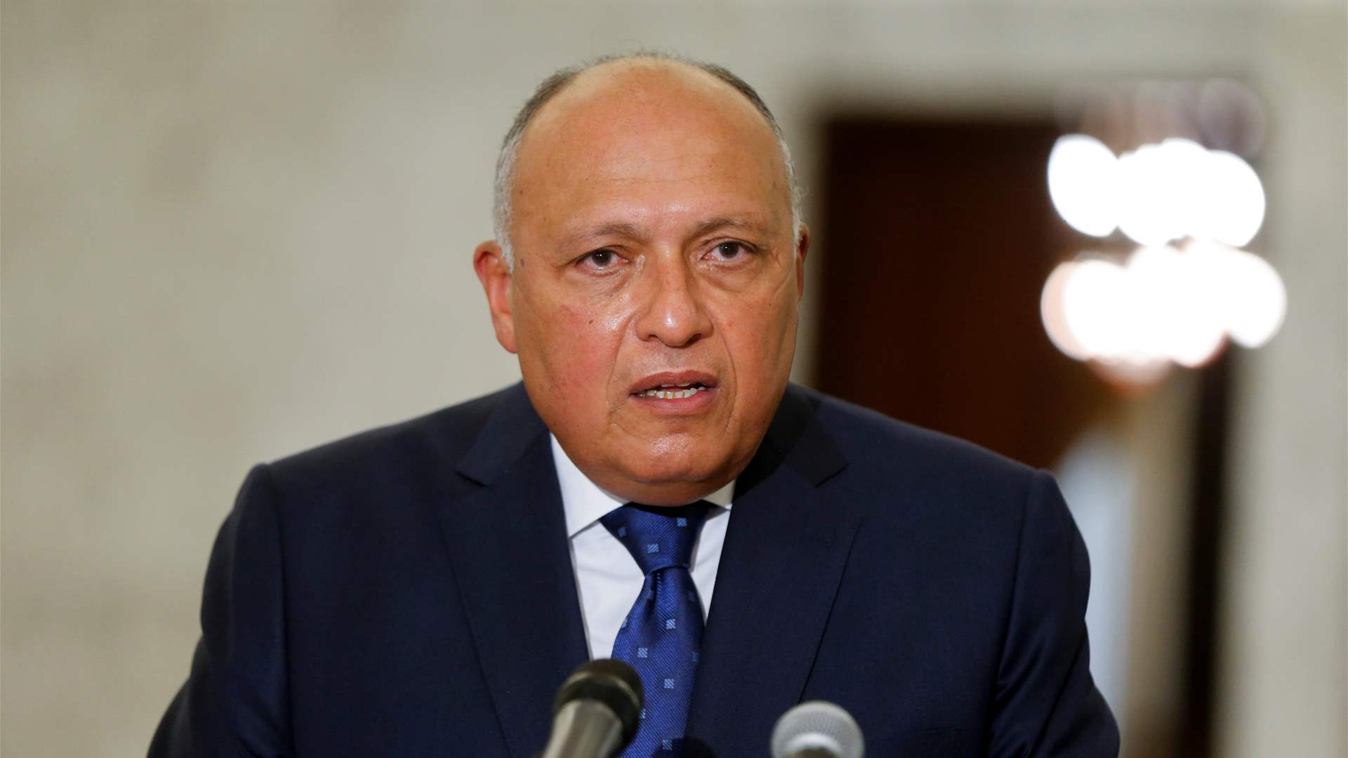 Egypt optimistic on Gaza talks, awaits response, says FM
