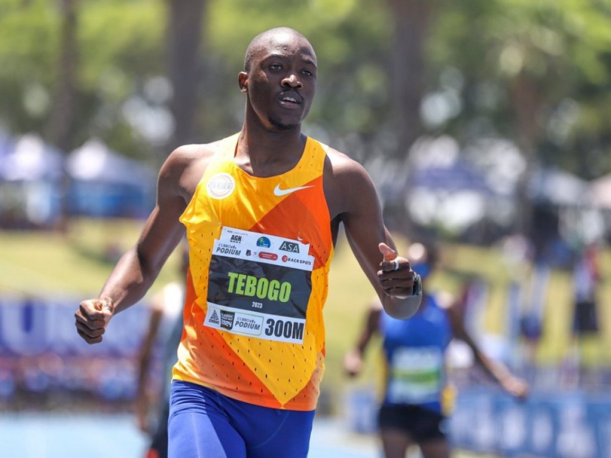 Tebogo tied in spectacular finish at Kip Keino classic