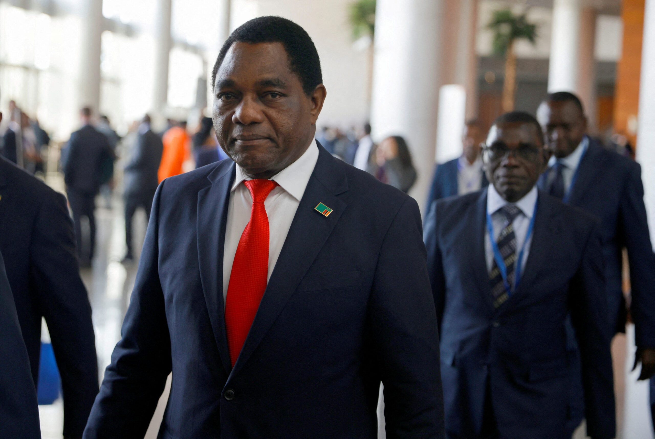 Zambian president seeks nearly $1 billion in humanitarian aid