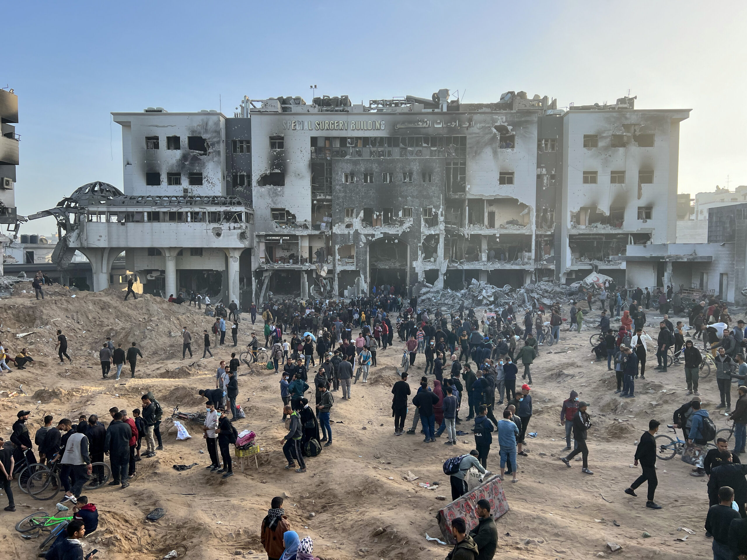 Israel leaves two-week Gaza hospital op with massive destruction