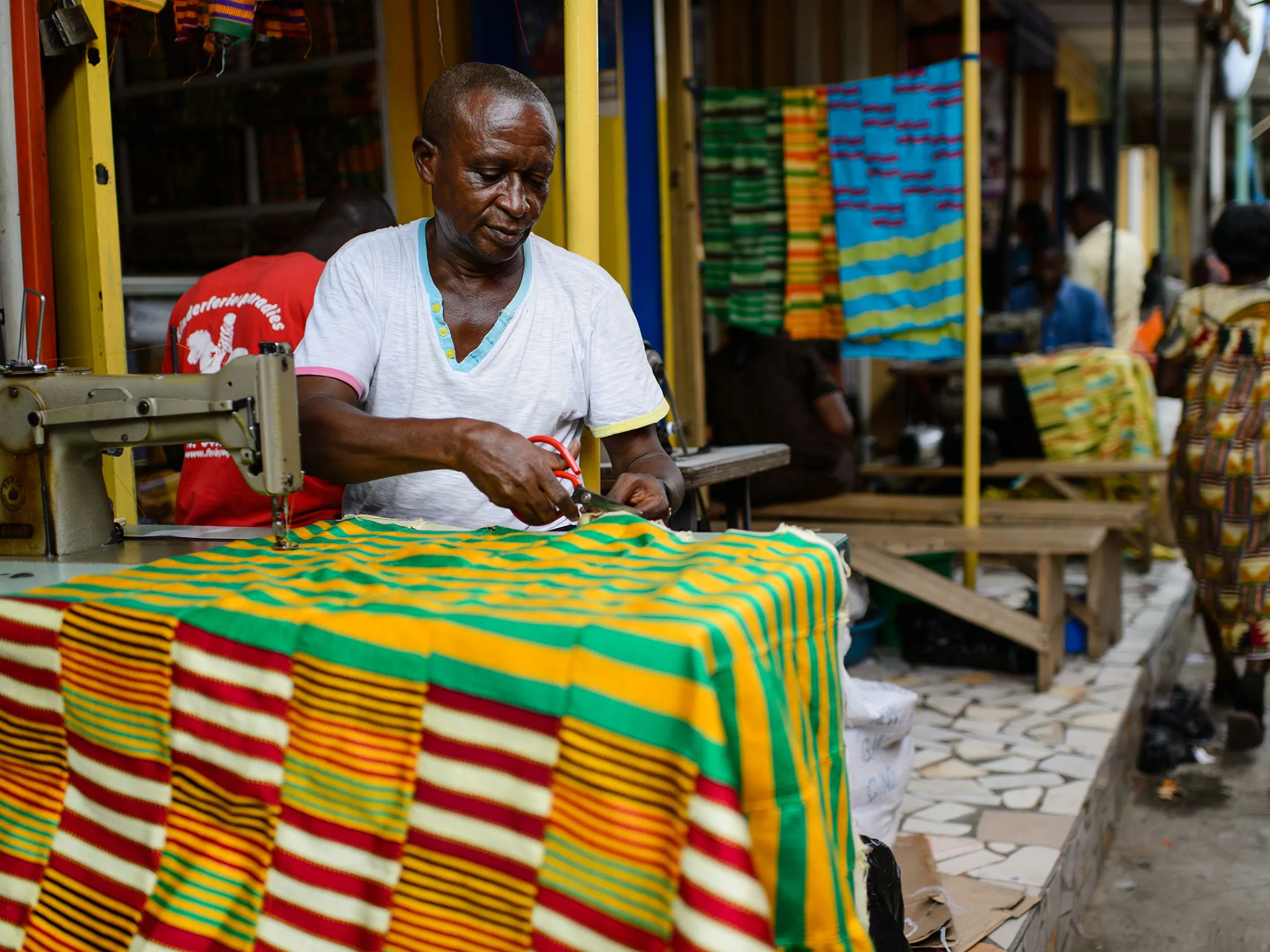 African outdoor markets: Where commerce meets community