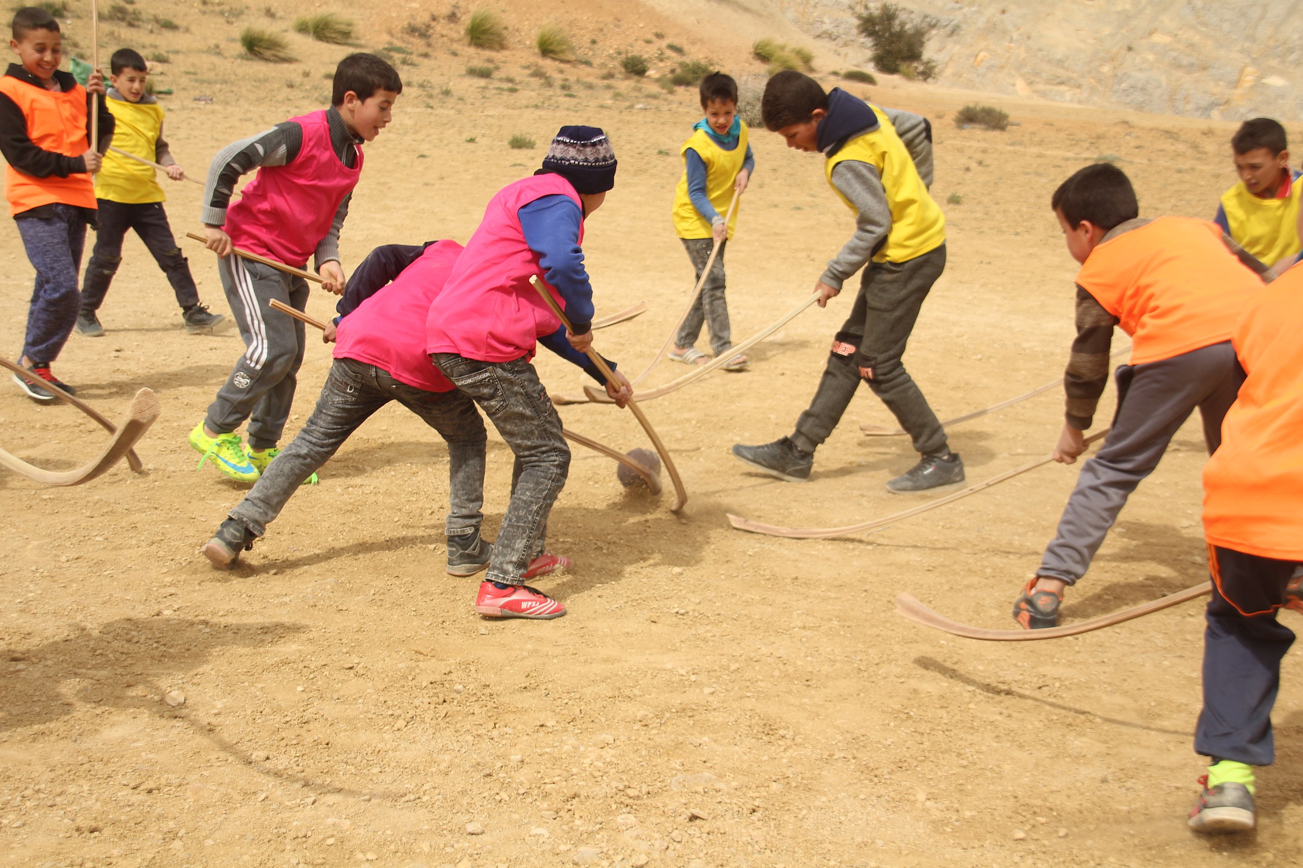 Algerians revive ancestral game, marking spring