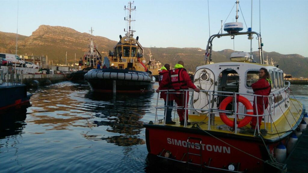 Search underway for missing fishermen after ship sinks off Cape Town