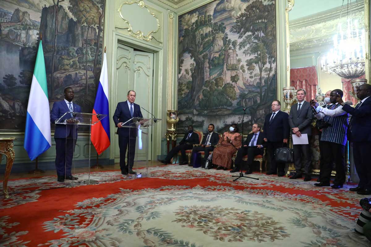 Russia’s Lavrov announces new embassy in Sierra Leone