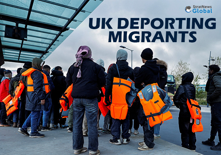 UK starts detaining migrants for deportation to Rwanda