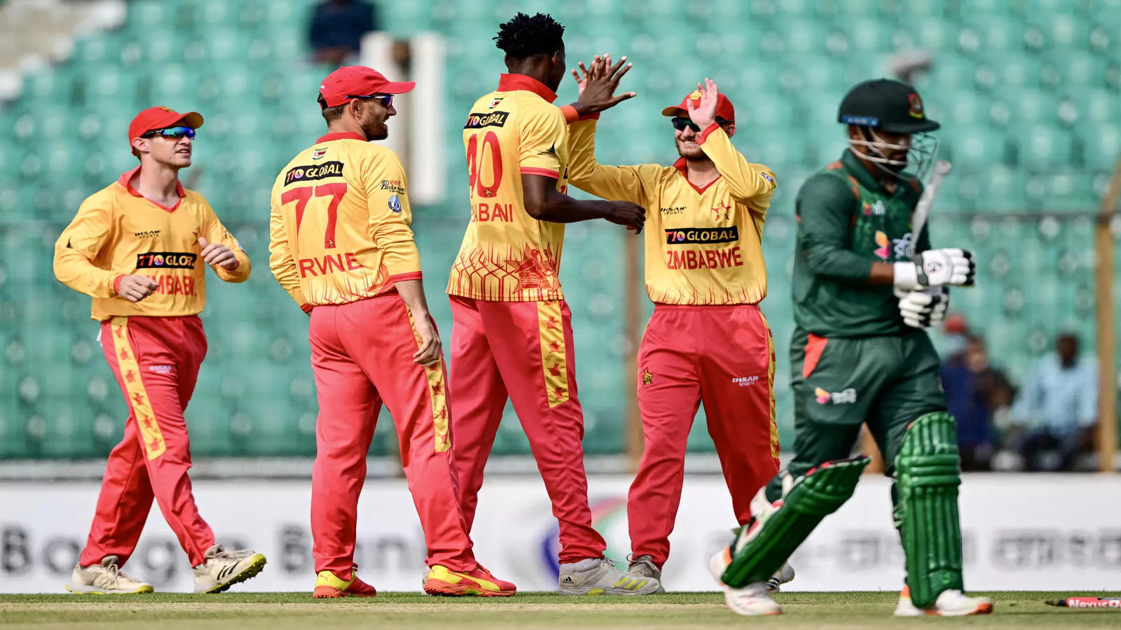 Bangladesh clinch victory over Zimbabwe in T20 thriller