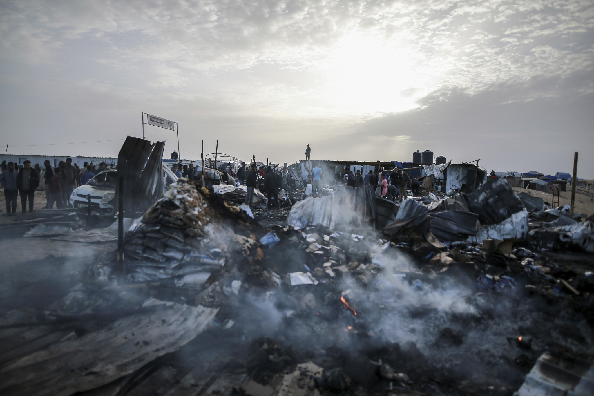 Egypt condemns Israeli airstrike on Rafah camp