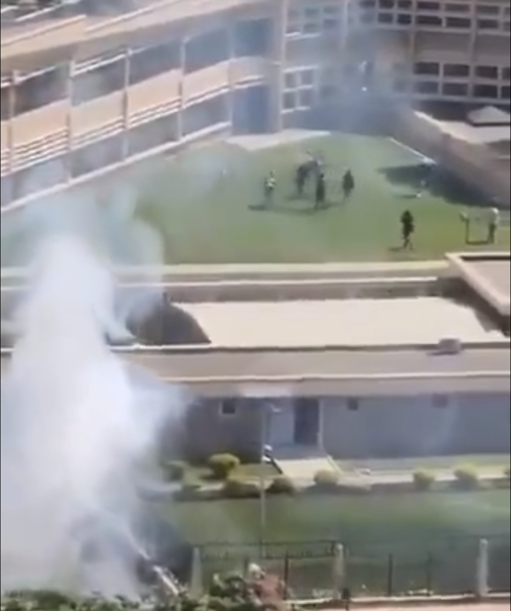 Kenya parliament on fire amid deadly tax protests