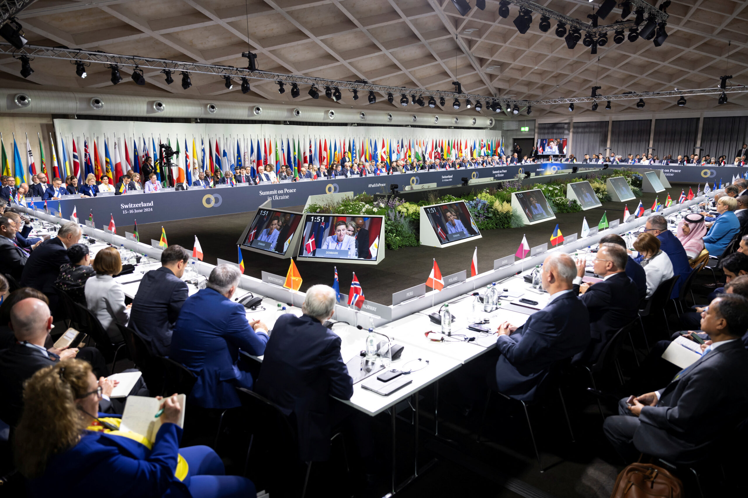 80 nations back Ukraine peace roadmap at Swiss Summit