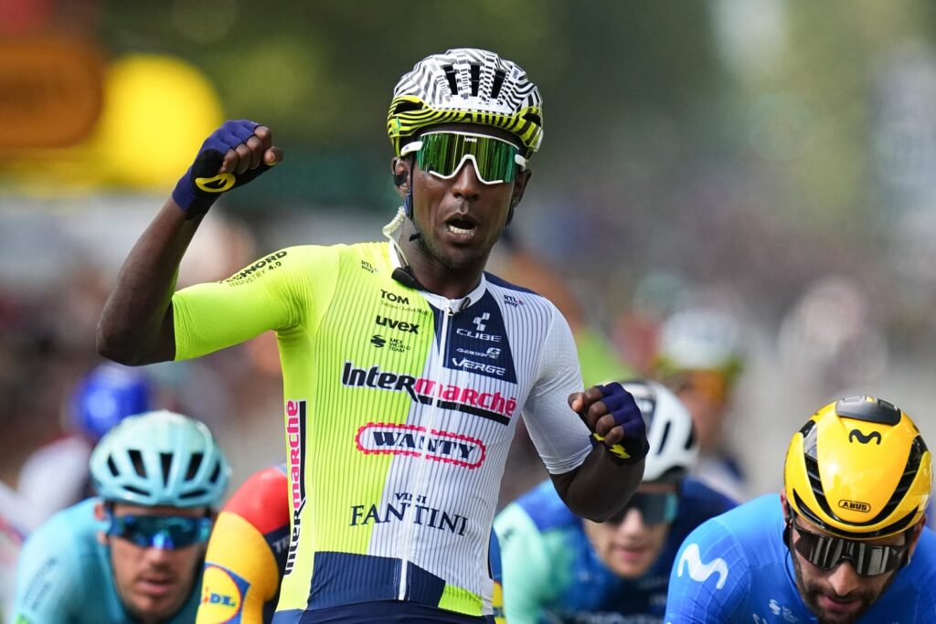 Eritrean sprinter makes history at Tour de France