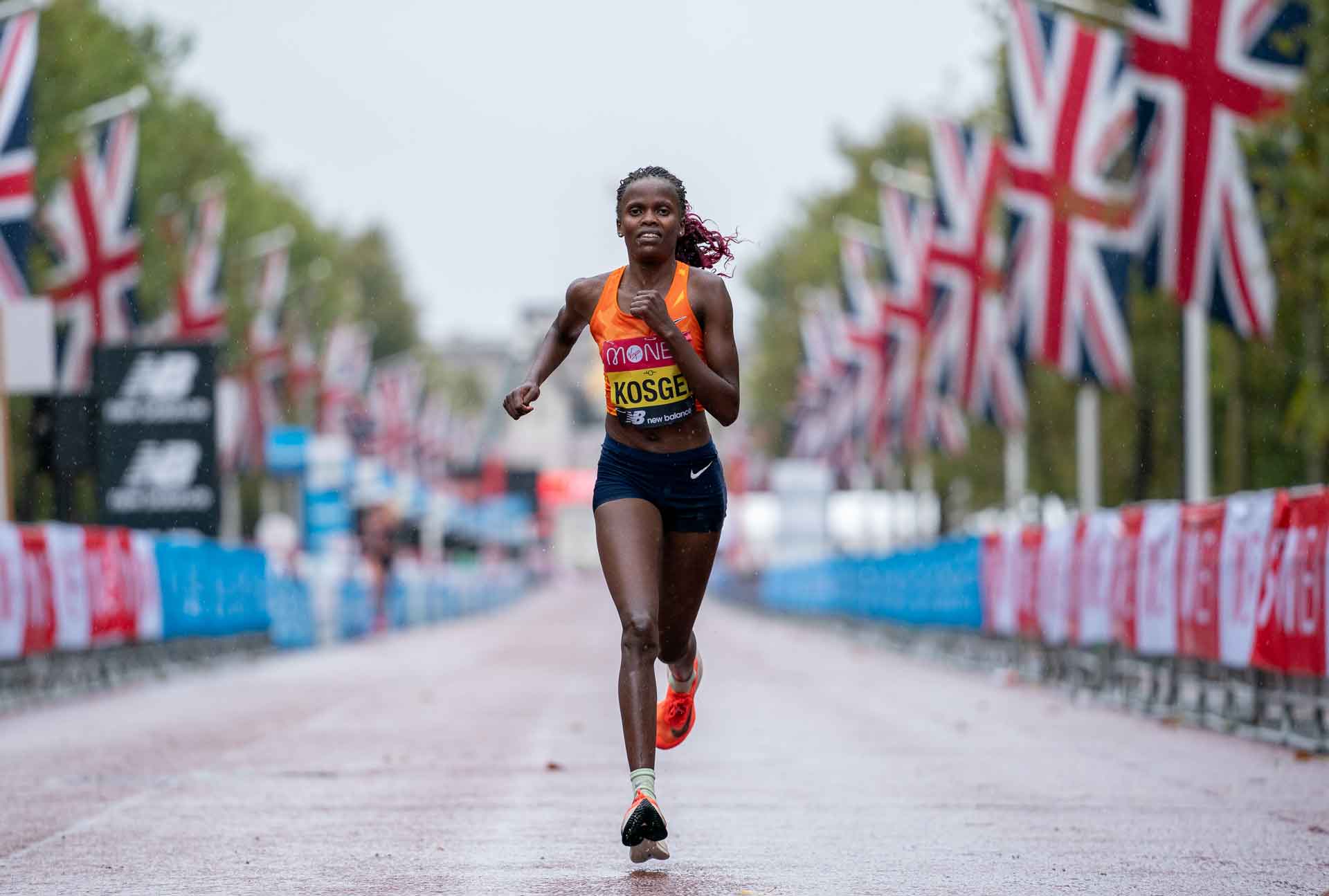 Kenya loses star marathoner Kosgei to injury for Paris games