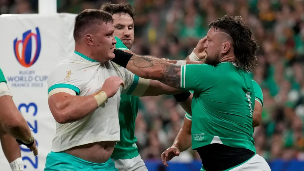 Dominant Ireland upsets world champion South Africa