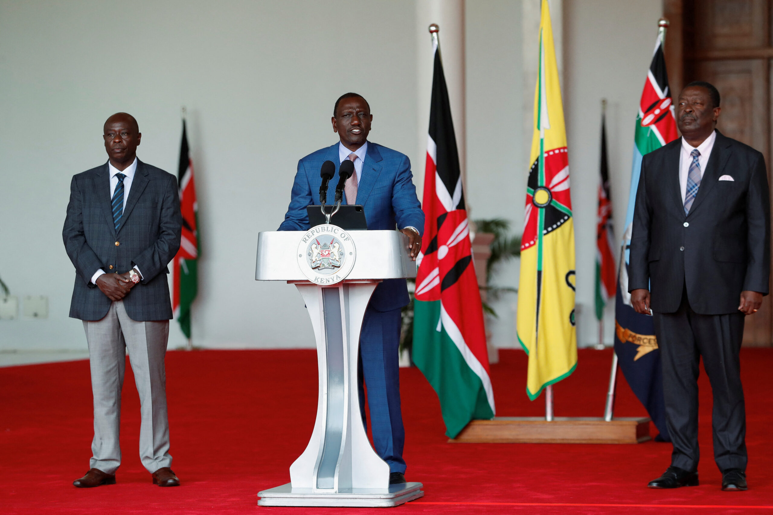 Kenya’s Ruto retains former ministers in new cabinet