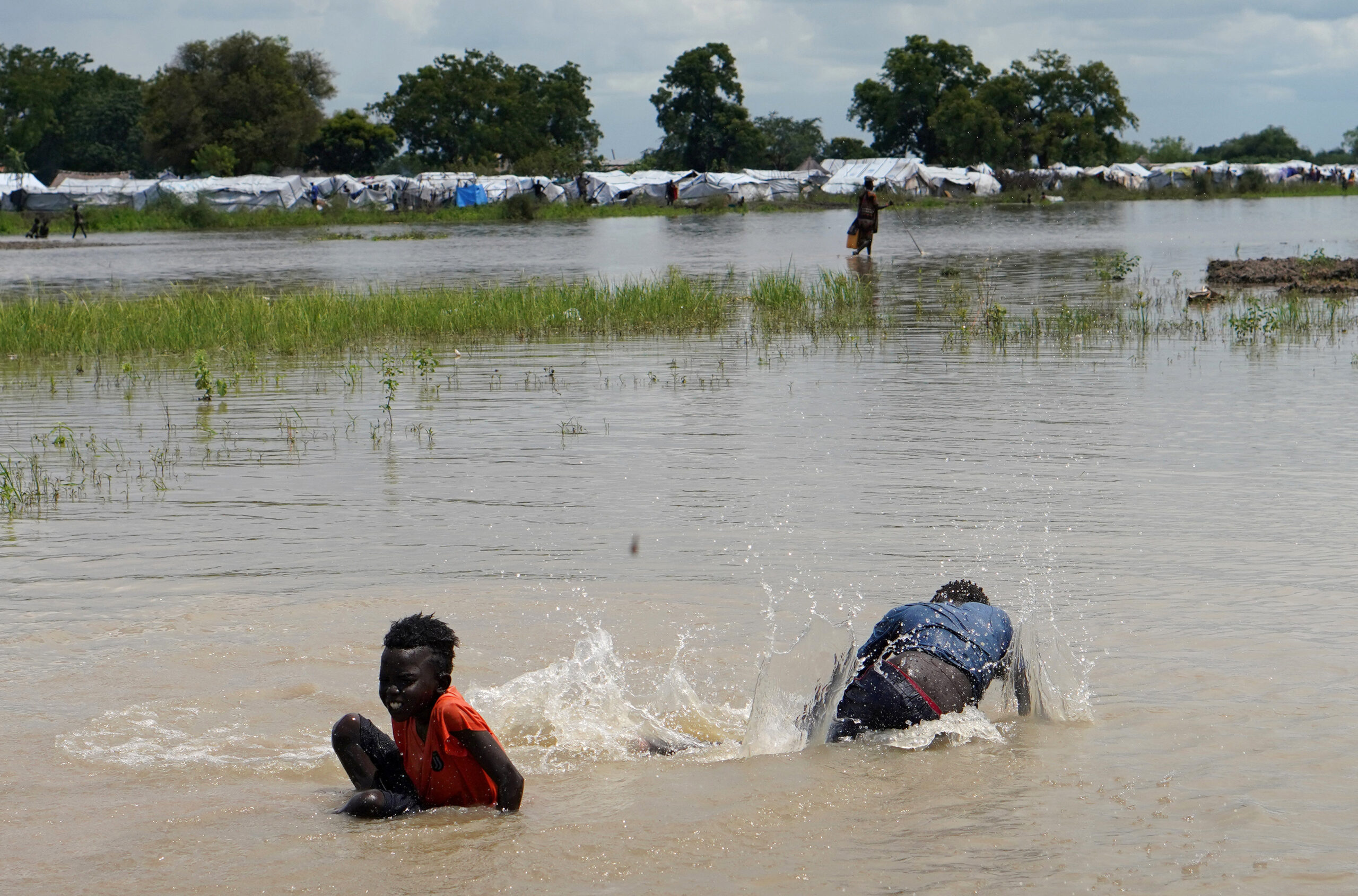 Sudan floods displace thousands, kill at least 12