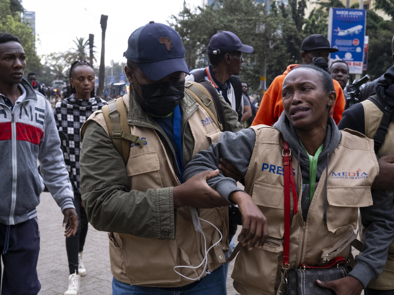 Kenya police accused of vicious attacks on press freedom