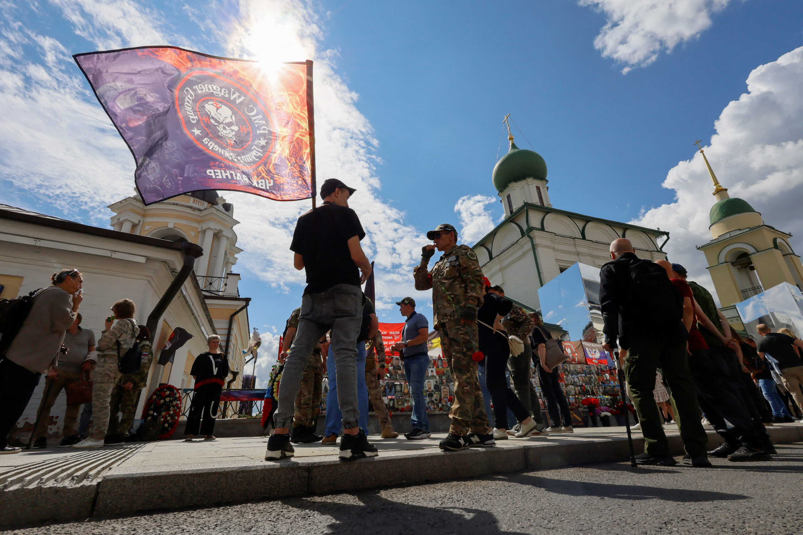 Russians honor fallen Wagner fighters in Mali