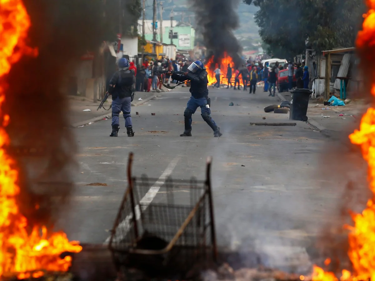 South African armed pastor storms school, provokes outrage