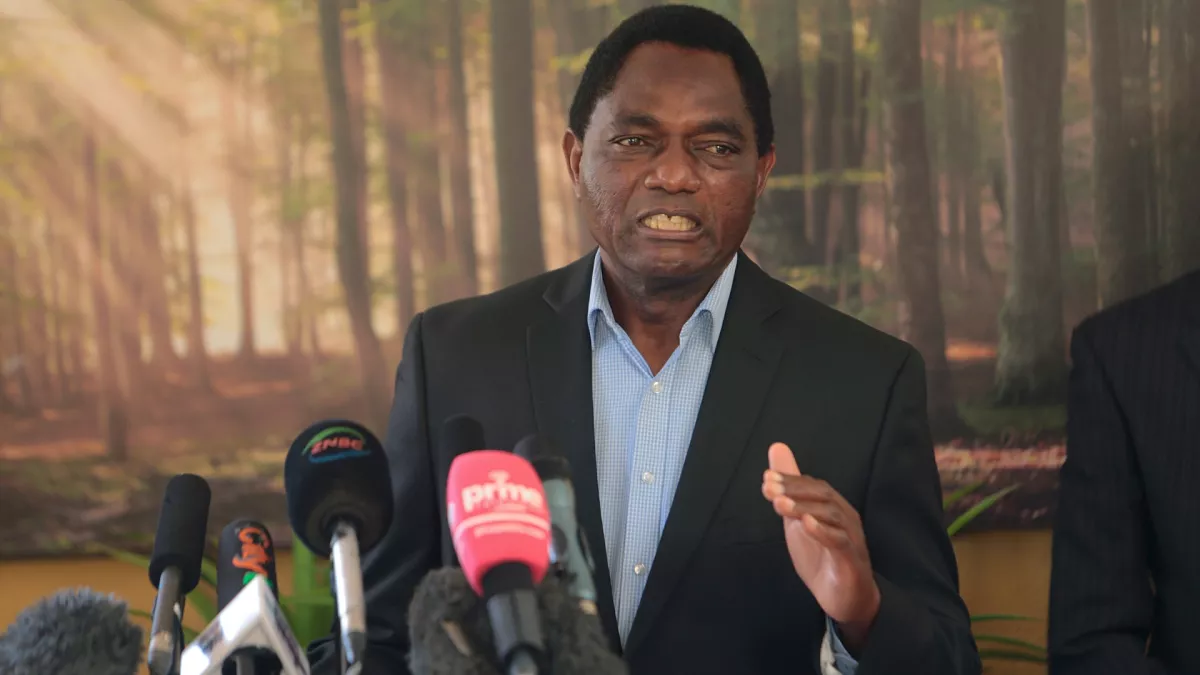 Zambian president vows enhanced measures to mitigate drought impact