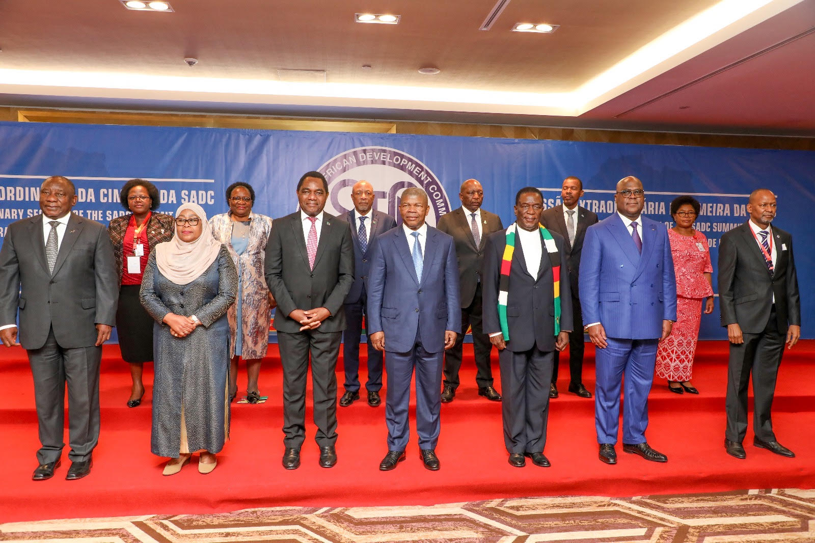 Regional leaders meet in Zambia to promote peace in Africa