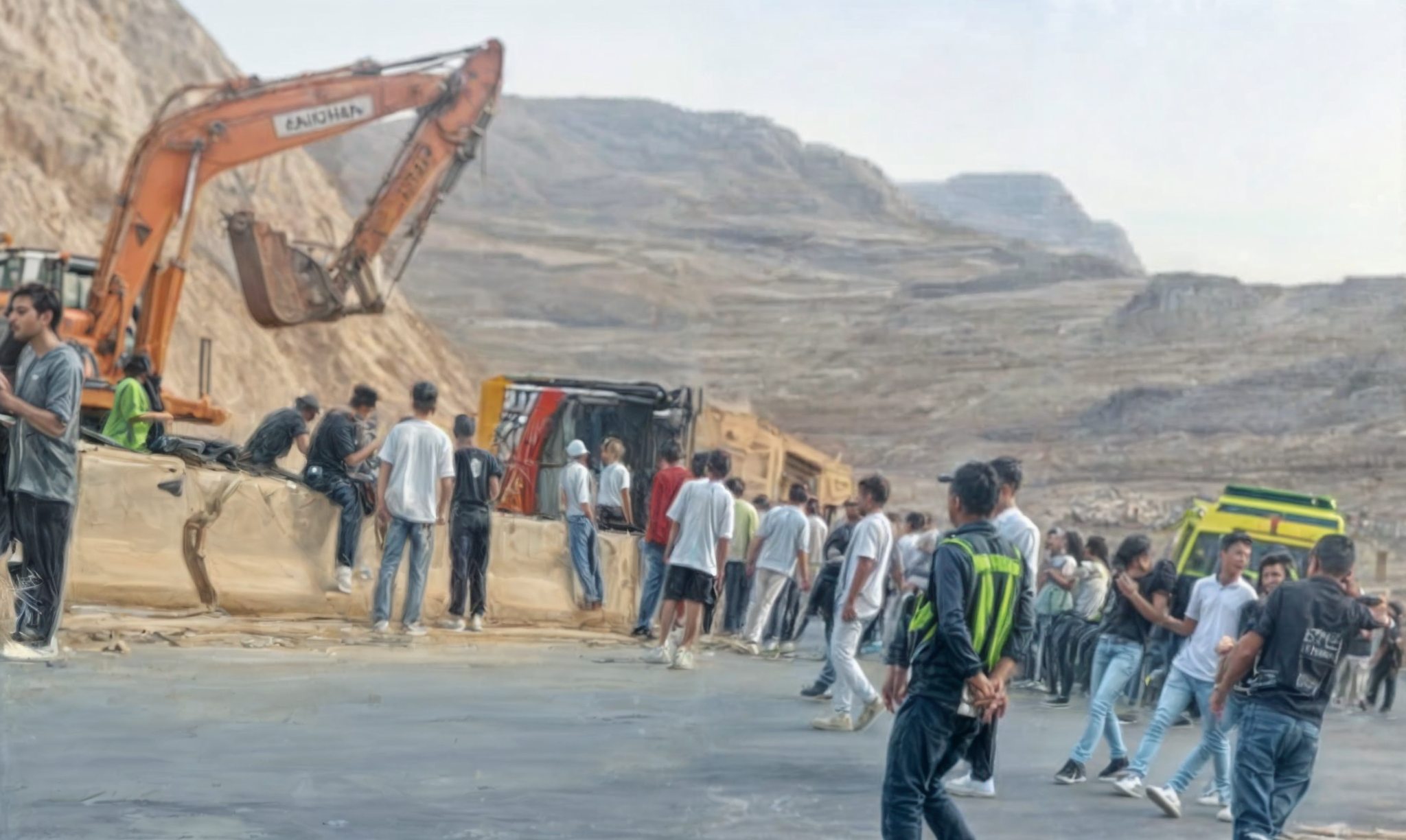 Students among killed in Egypt highway bus accident