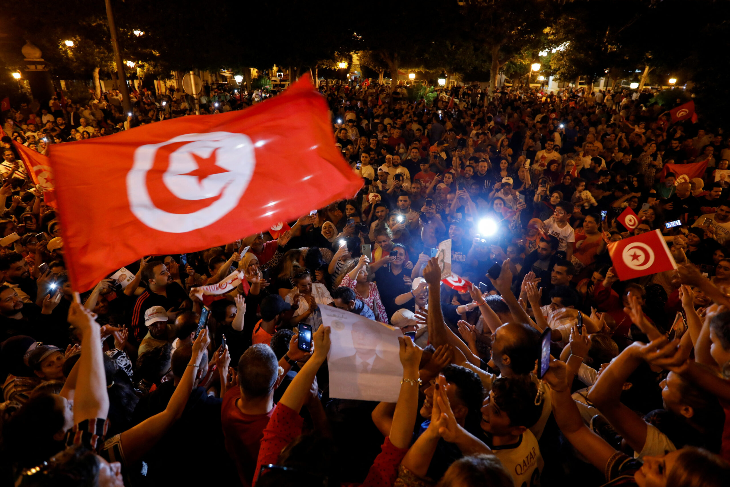 Tunisia’s Saied takes lead in election exit poll