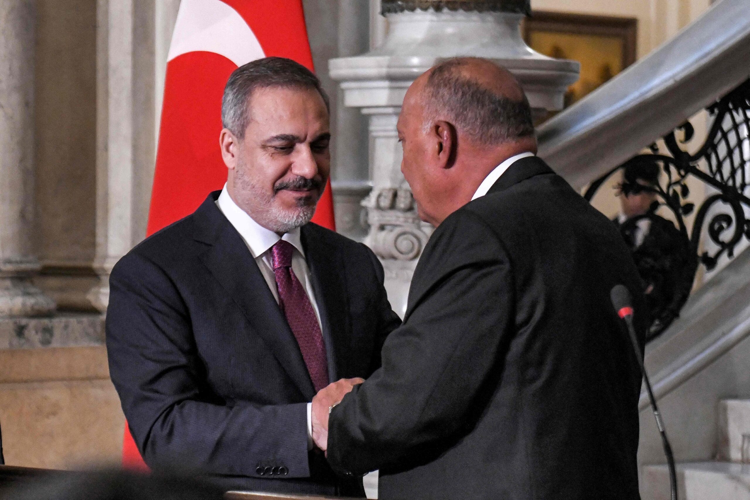 Turkish FM engages in key D-8 discussions in Egypt