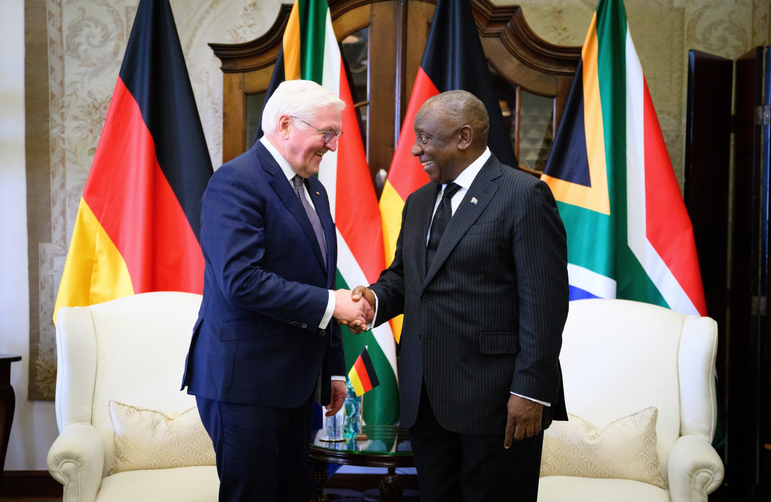 German visits South Africa as it marks 30 years of democracy
