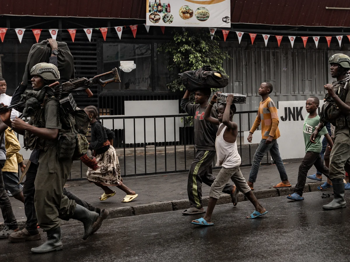 M23 captures Goma Airport as protests, violence rock DR Congo